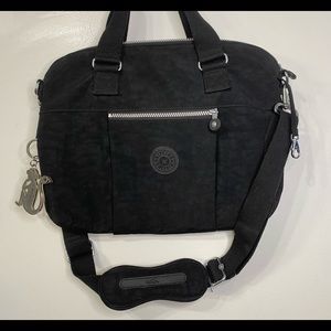 Kipling Laptop Crossbody Shoulder Bag 15” Black